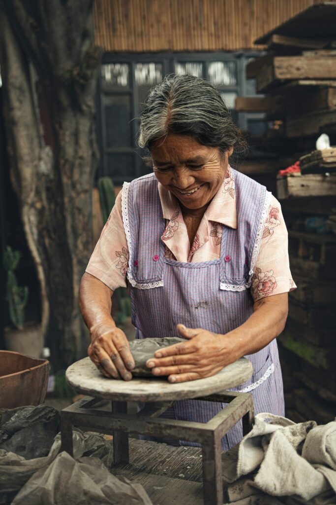 Latin American artisan crafting in Mexico. Casa Córima ethical sourcing.